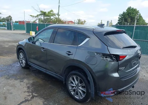 2021 Mazda Cx-5 Grand Touring Reserve из США, поврежденный, VIN JM3KFBAY5M0319141